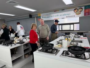 Cooking in South Korea